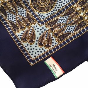 Vintage Morsly Paisley Print Scarf